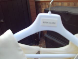 vestido novia de rosa clara , mide 47 cm de cadera