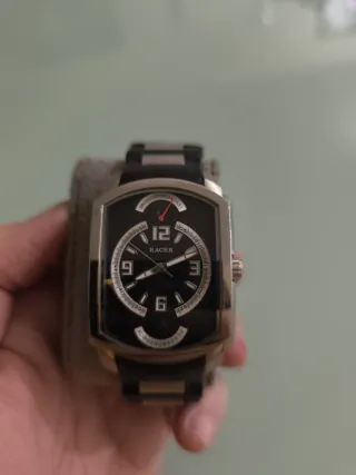 Reloj Racer Caballero P50704-2 Negro/Plata