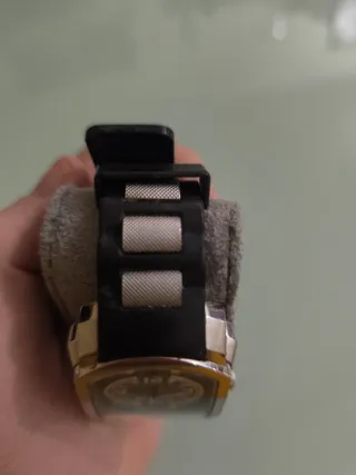 Reloj Racer Caballero P50704-2 Negro/Plata