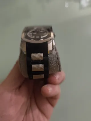 Reloj Racer Caballero P50704-2 Negro/Plata