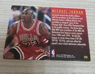 Card Michael Jordan Total Fleer 95-96
