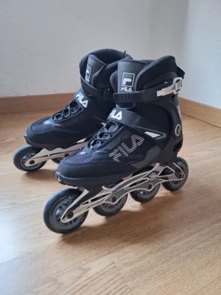 Patines en línea FILA negros + REGALO protecciones