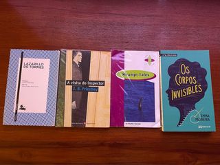 Lote de 4 libros de lectura 3 ESO