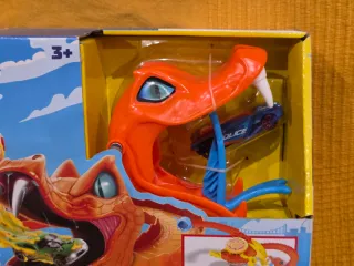 Hot Wheels City Circuito Pizza Slam Cobra Attack