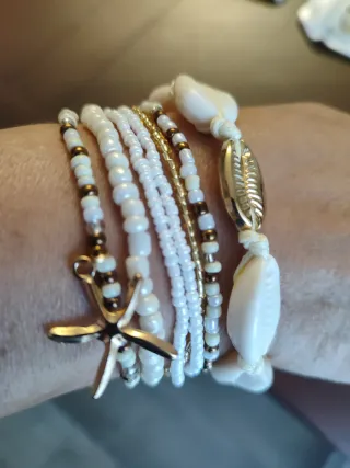 Conjunto 7 pulseras nuevas a estrenar