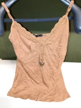 Camiseta tirantes ZETA MODA marrón M