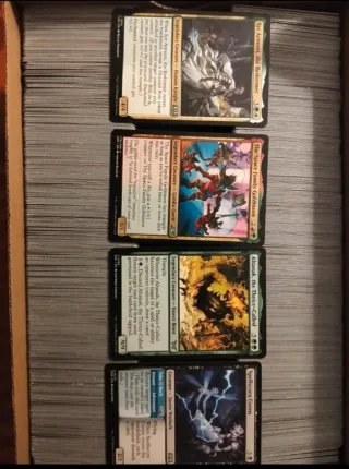 Lotto di 1600 carte Magic The Gathering