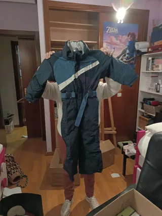 Mono de nieve azul marino talla 6