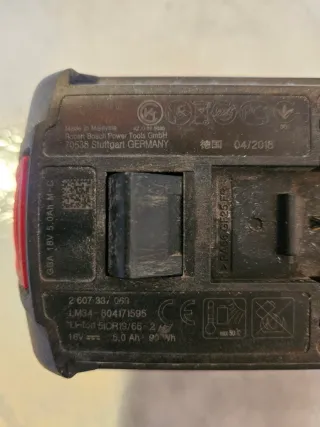 Batería Bosch GBA 18V 5.0 Ah Li-Ion