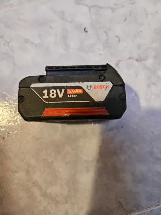 Batería Bosch GBA 18V 5.0 Ah Li-Ion