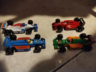 4 Coches de Juguete Fórmula 1