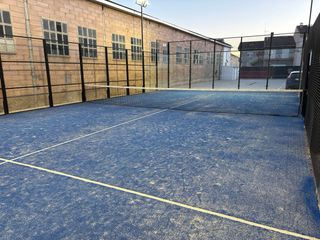 Pista de pádel exterior