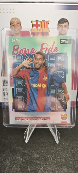 Ronaldinho/99 Bona Fide Team Set Barcelona 25/26