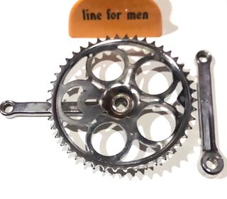 Plato y biela BH bicicleta clásica