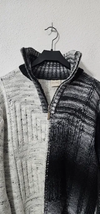 Jersey Flomo Hombre Cremallera Cuello Alto