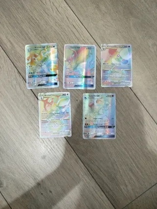 Cartas Pokémon Arcoiris