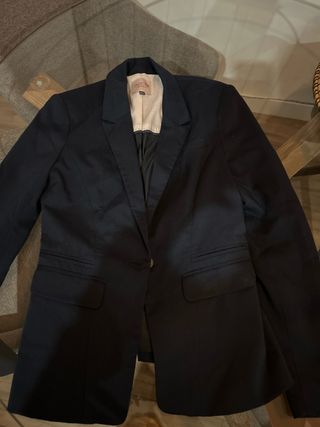 Americana negra elegante