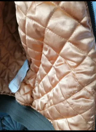 Chaqueta Bomber Bershka Talla XL Verde Oliva