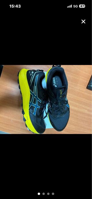 Zapatillas ASICS Gel-Sonoma 7 Negras/Amarillas