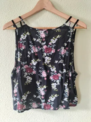 Top floral Pull&Bear