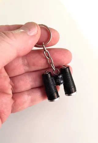 Llavero Binoculares Antiguos