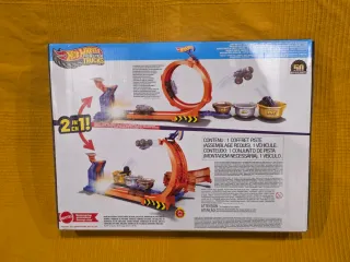 Pista Hot Wheels Monster Trucks Loop & Flip