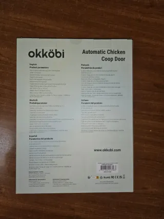 Porta Pollaio Automatica Solare batteria