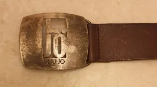 Cintura Liu Jo Pelle Marrone XL