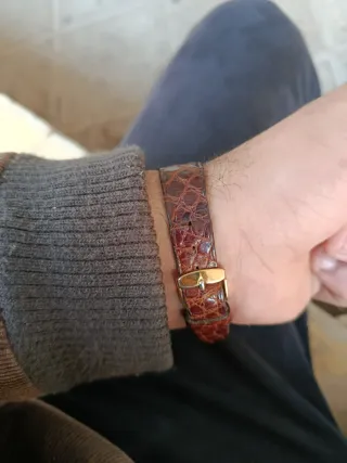 Certina Mecánico Vintage 70s Dorado Marrón