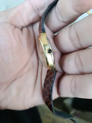 Certina Mecánico Vintage 70s Dorado Marrón