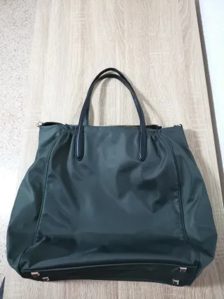 Bolso Adolfo Dominguez Verde Nylon