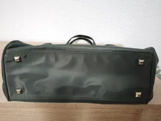 Bolso Adolfo Dominguez Verde Nylon