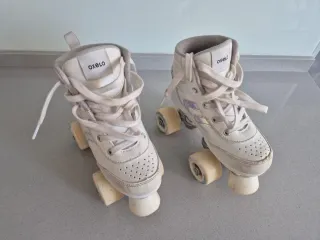 Patines talla 32 Protecciones Oxelo Talla 2XS y Bo