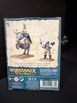 Warhammer Comandantes del Imperio