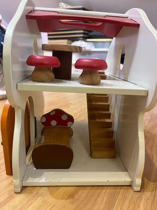 Casa de duendes de madera El Corte Inglés