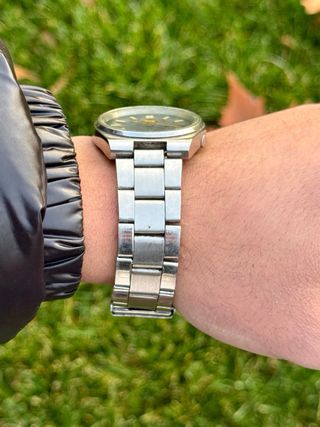 Reloj Seiko 5 Automático Esfera Azul Vintage