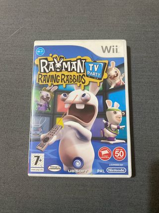 Rayman TV Party Raving Rabbids Wii