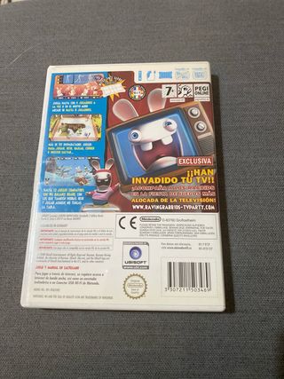 Rayman TV Party Raving Rabbids Wii