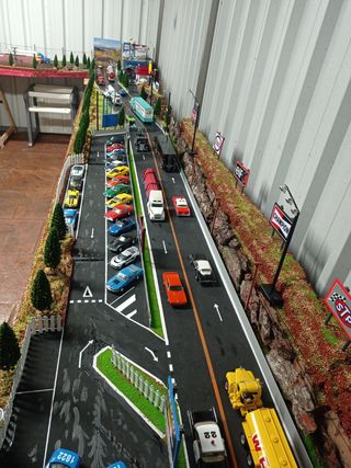 Diorama Coches Americanos 1/43