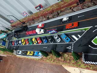 Diorama Coches Americanos 1/43