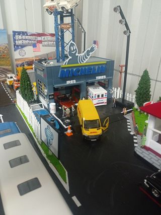 Diorama Coches Americanos 1/43