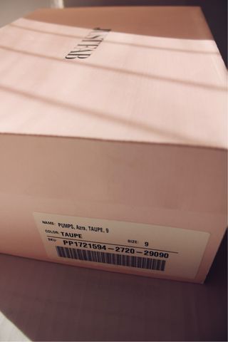 Zapatos tacón Justfab T.40 Taupe hebilla - Nuevos