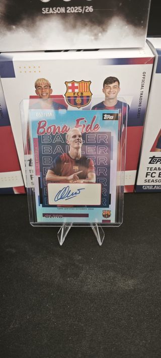 Dani Olmo Auto Bona Fide /150 Team Set Barcelona