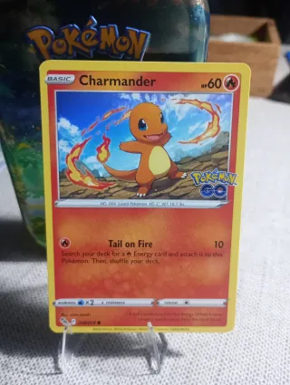 Charmander Pokémon Go 2022 Carta Coleccionable