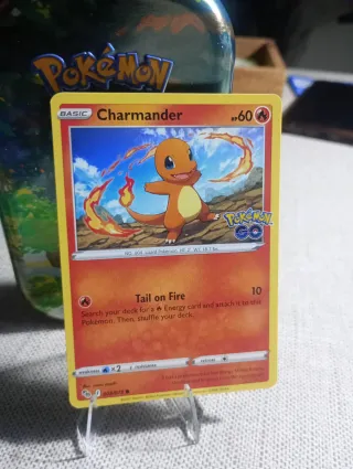 Charmander Pokémon Go 2022 Carta Coleccionable