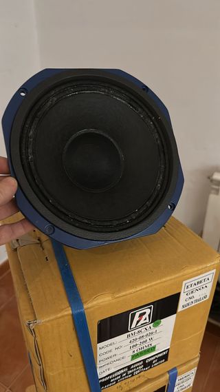 P.Audio BM-8CXA y BM-10A 25mm altavoz profesional