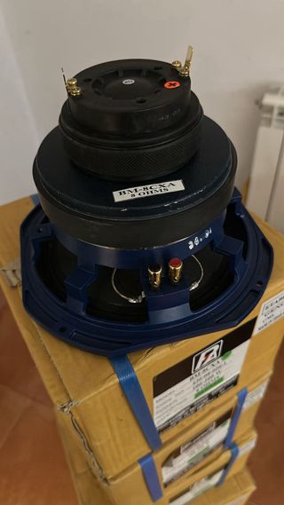 P.Audio BM-8CXA y BM-10A 25mm altavoz profesional