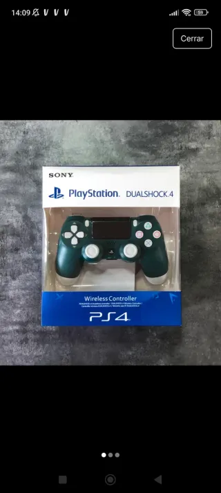Mando DualShock 4 PS4 Verde Oscuro