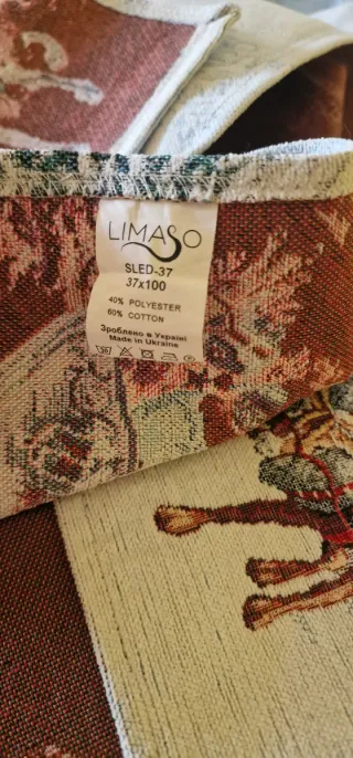 Runner Gobelin Natale Slitta Babbo Natale