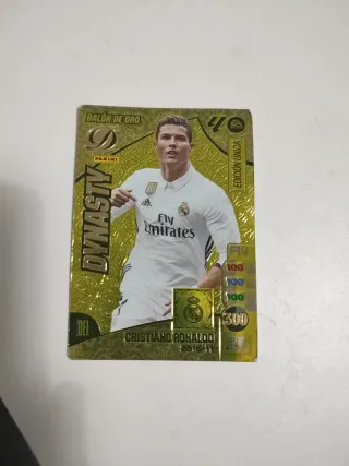 Carta Cristiano Ronaldo Balón de Oro EXCLUSIVO